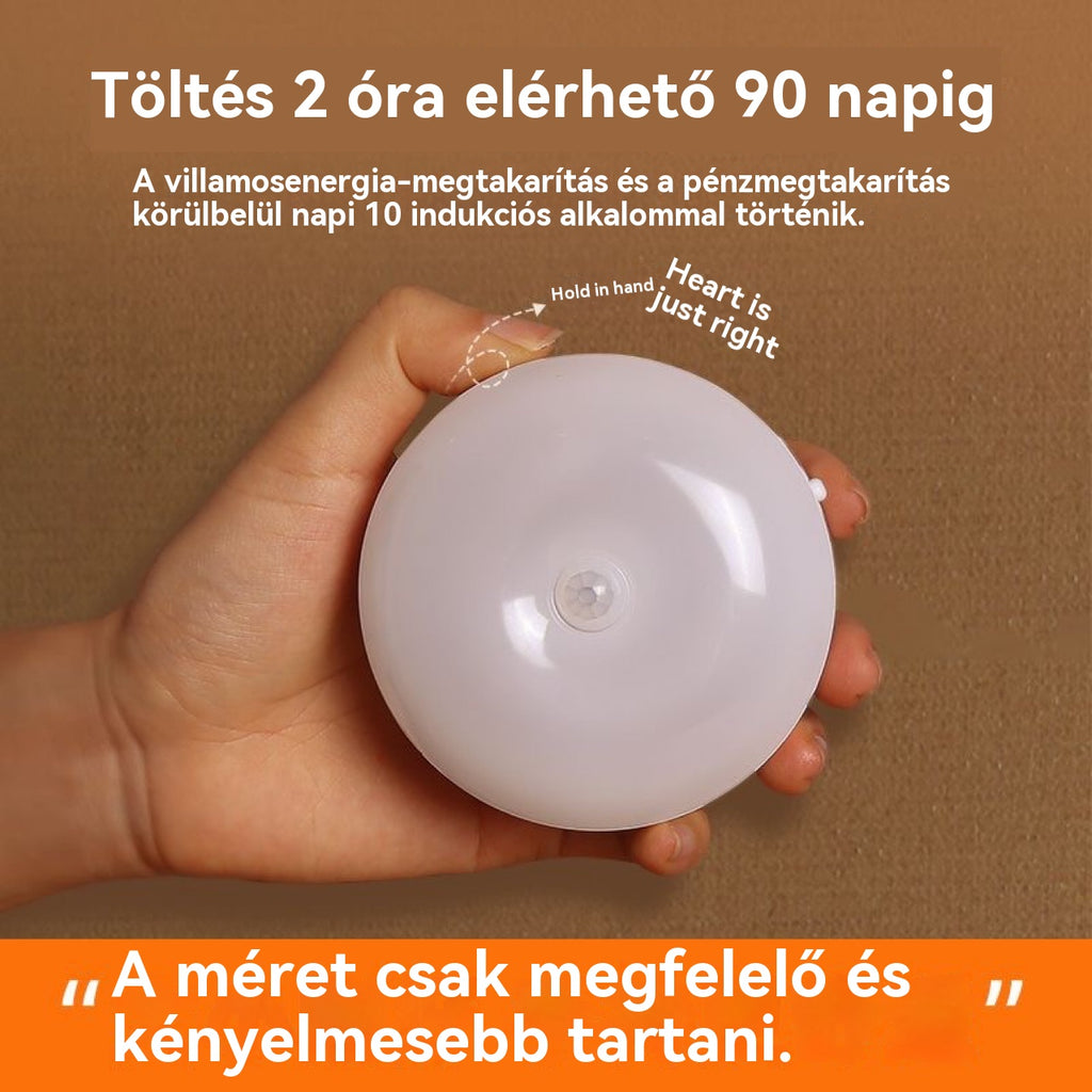 【Vegyél 3-at, kapsz 3-at】🏡💡Intelligens LED lámpa emberi test indukciójával, kényelmes és praktikus töltés