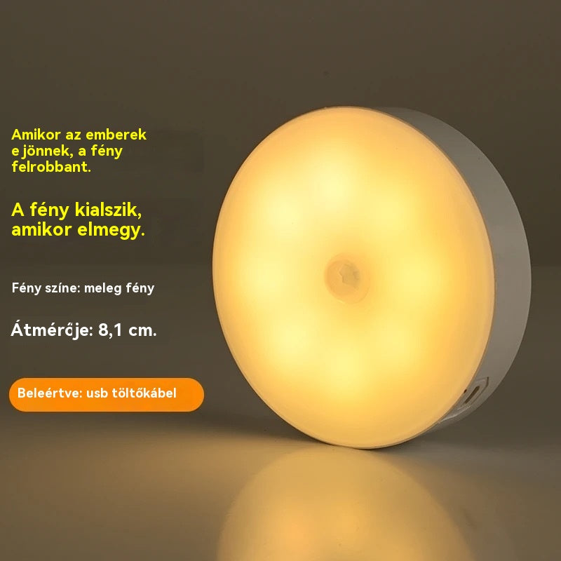 【Vegyél 3-at, kapsz 3-at】🏡💡Intelligens LED lámpa emberi test indukciójával, kényelmes és praktikus töltés