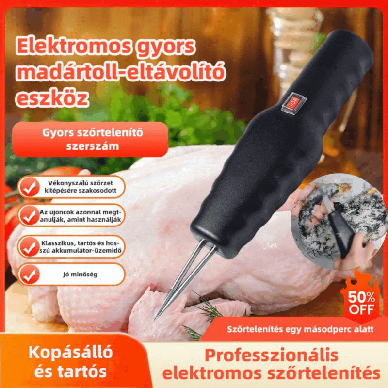 🔥🛒🦆Elektromos baromfiszőreltávolító gyorsan
