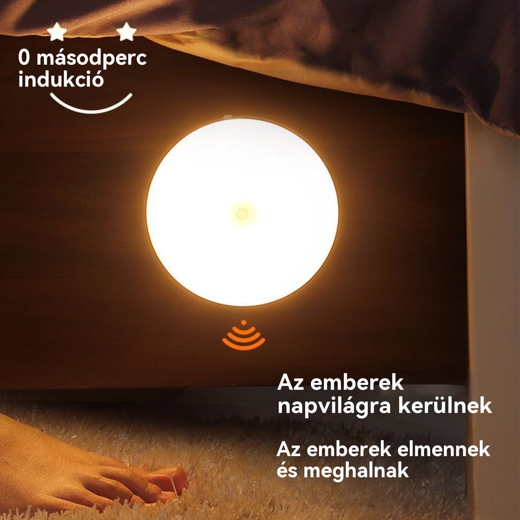 【Vegyél 3-at, kapsz 3-at】🏡💡Intelligens LED lámpa emberi test indukciójával, kényelmes és praktikus töltés