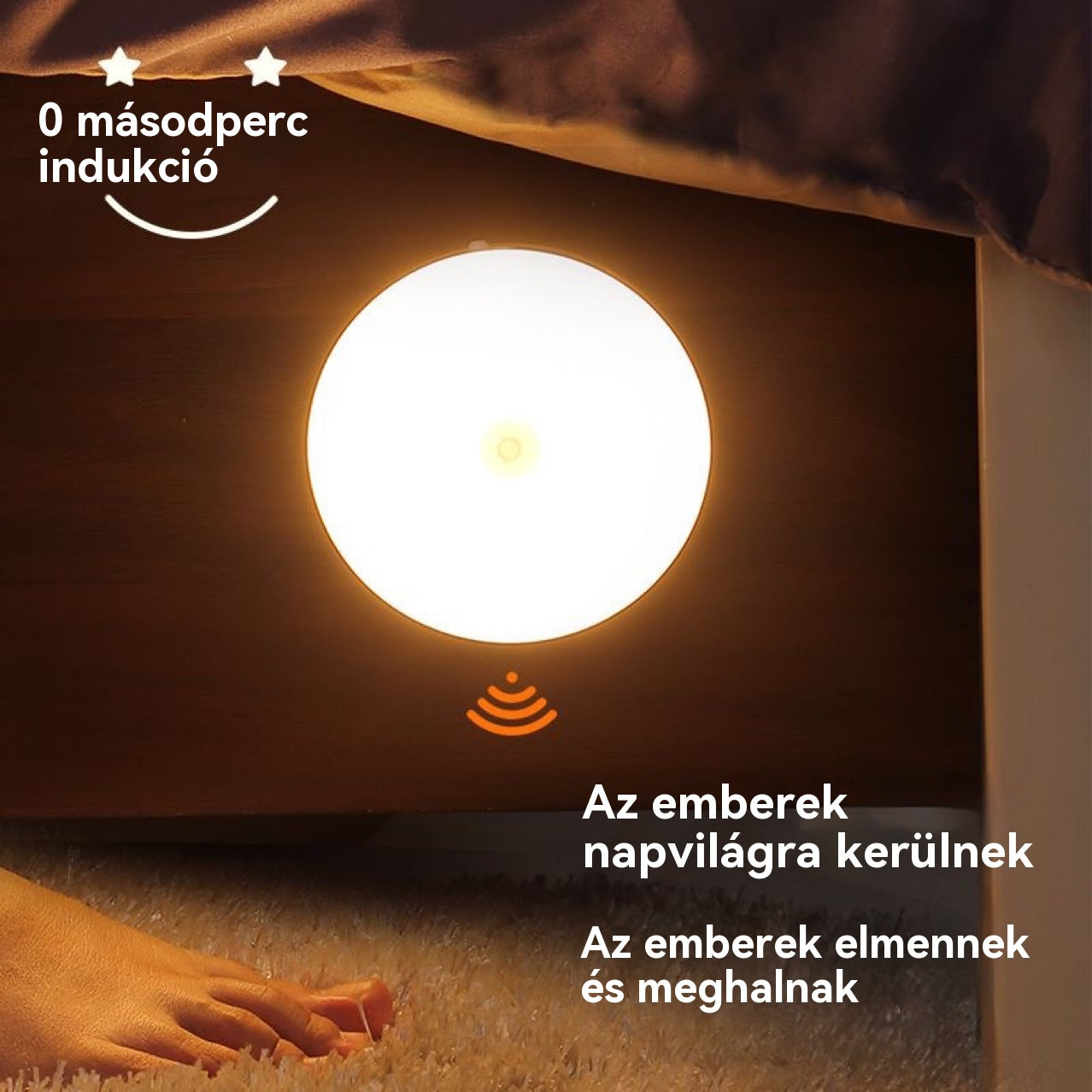 【Vegyél 3-at, kapsz 3-at】🏡💡Intelligens LED lámpa emberi test indukciójával, kényelmes és praktikus töltés