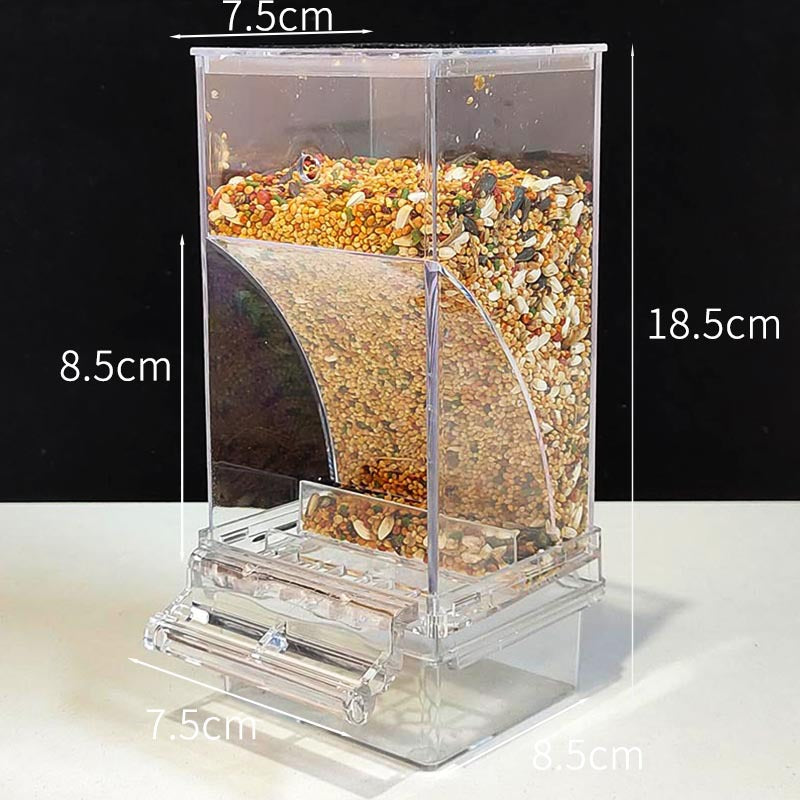 🐦🔥Kiömlésbiztos automata madáretető