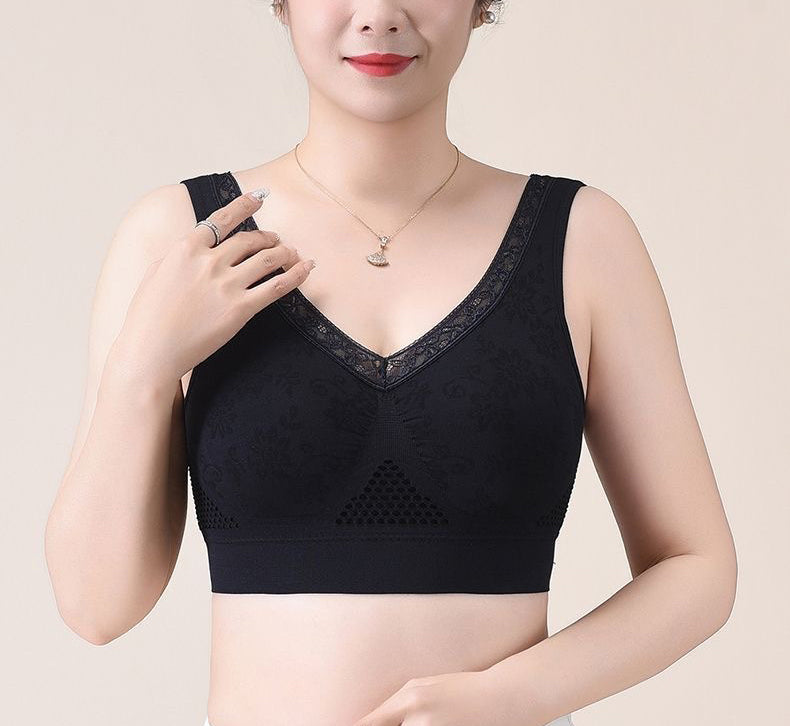 😍Légző és kényelmes egyrészes melltartó❤️【40-95 kg】